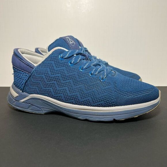 Womens ZEBA Hands Free Sapphire Blue Slip On Sneakers / Size 9.5 - Picture 1 of 9